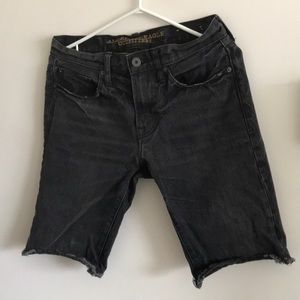 American Eagle Black Jean Shorts